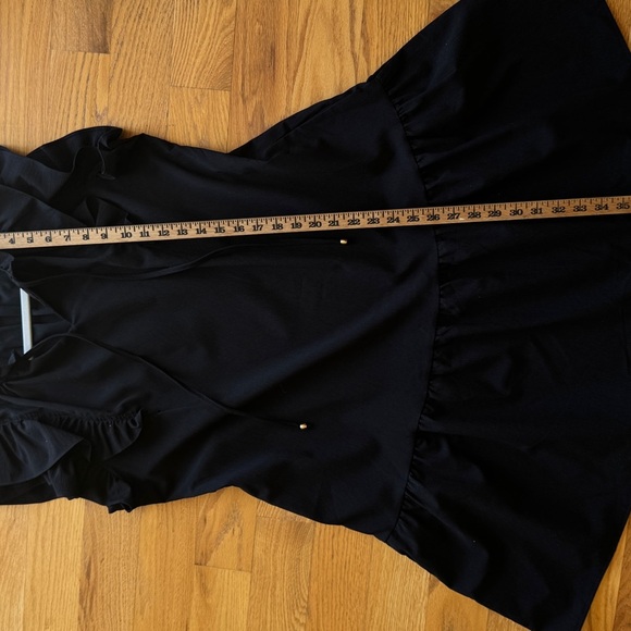 Black Ruffled Dress - Picture 5 of 11